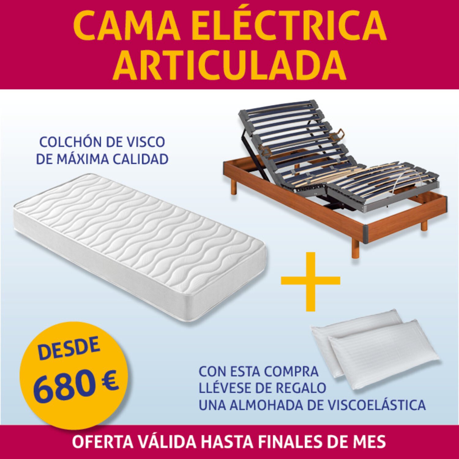 PROMOCION CAMA ELECTRICA ARTICULADA