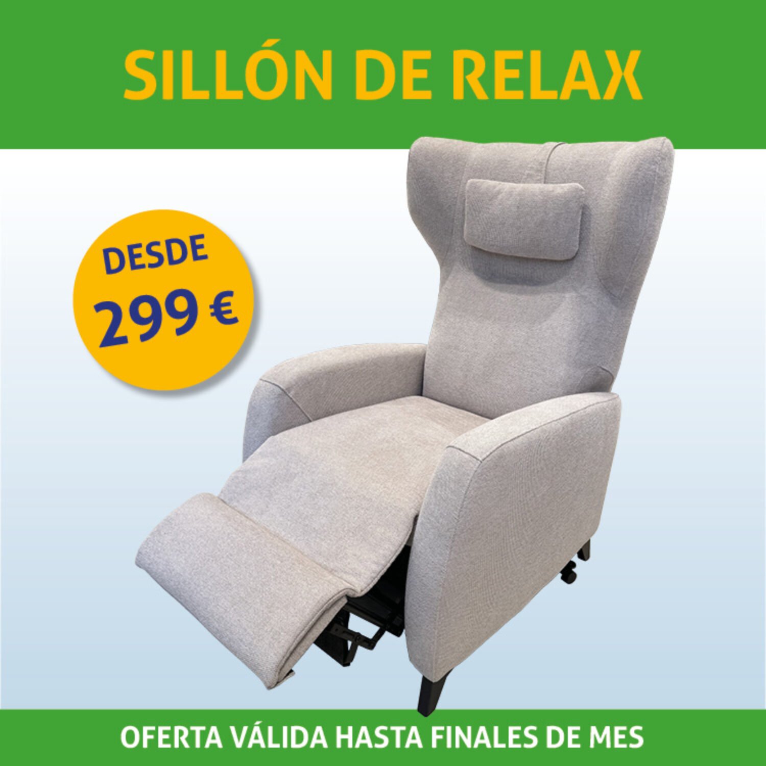 PROMOCION SILLÓN DE RELAX
